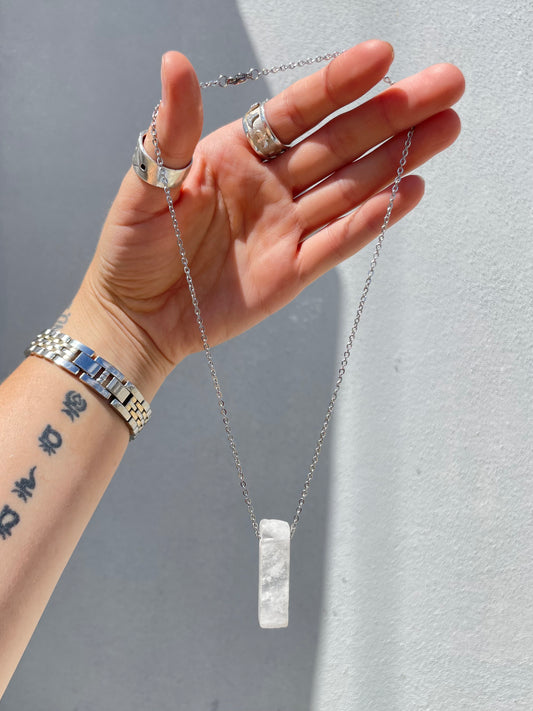 Clear Quartz Necklace