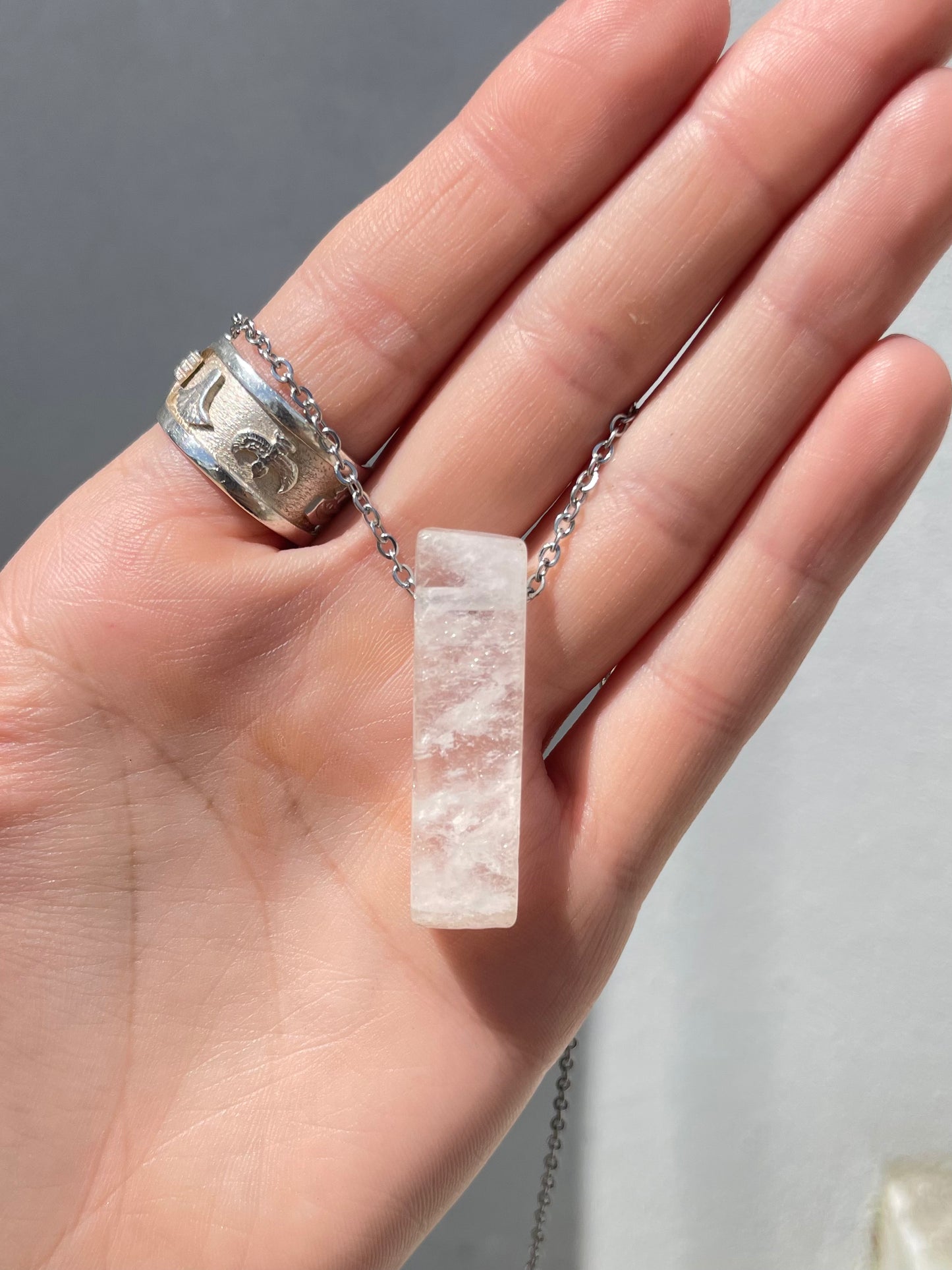 Clear Quartz Necklace