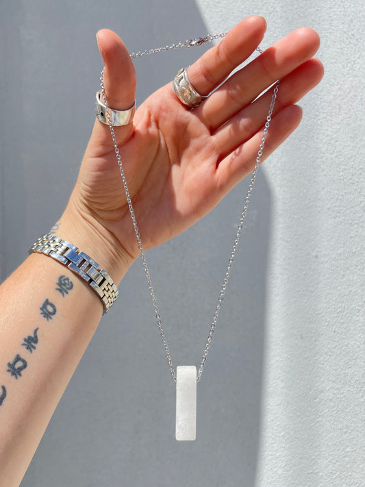 Clear Quartz Necklace