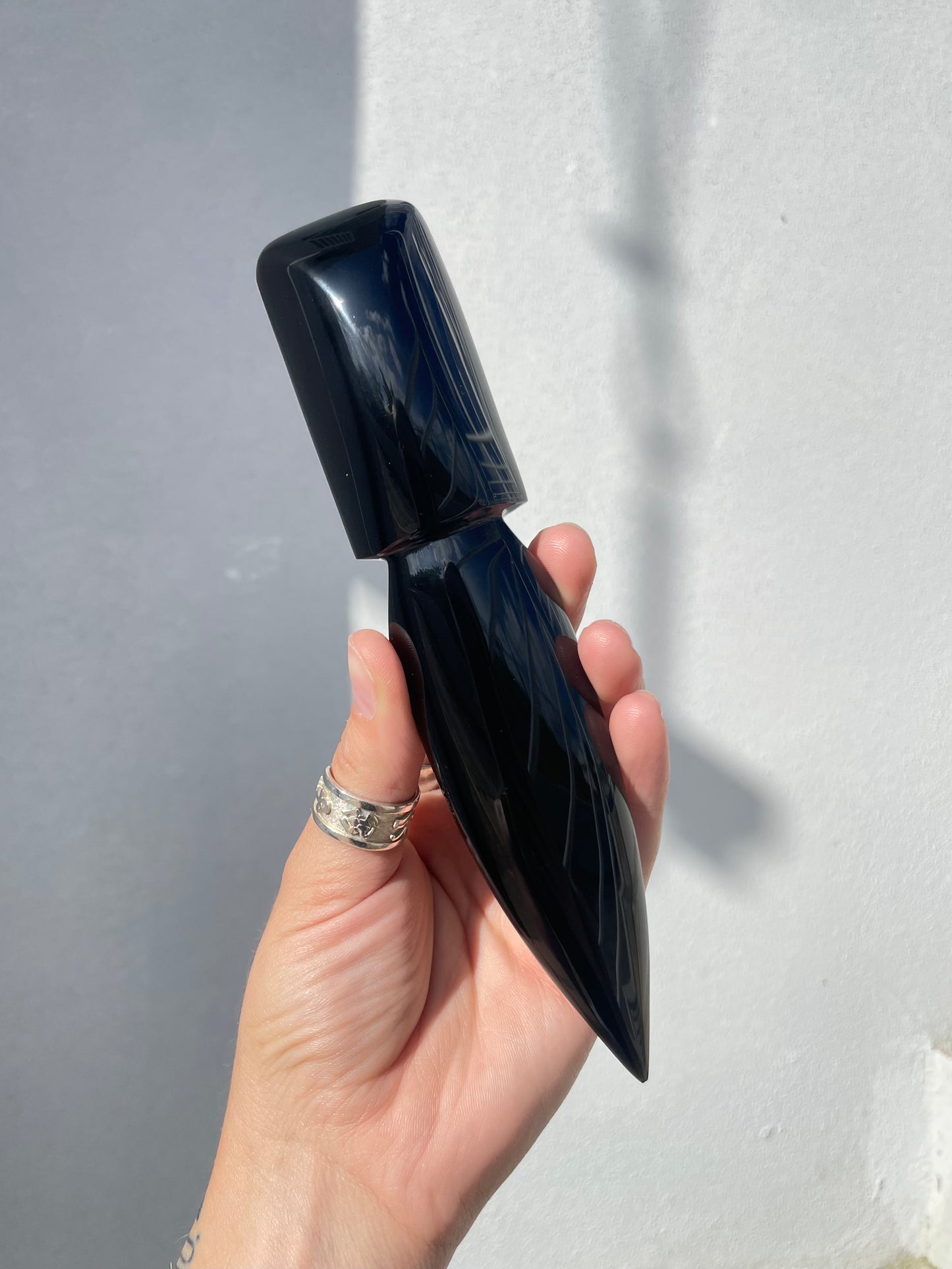 Black Obsidian Dagger