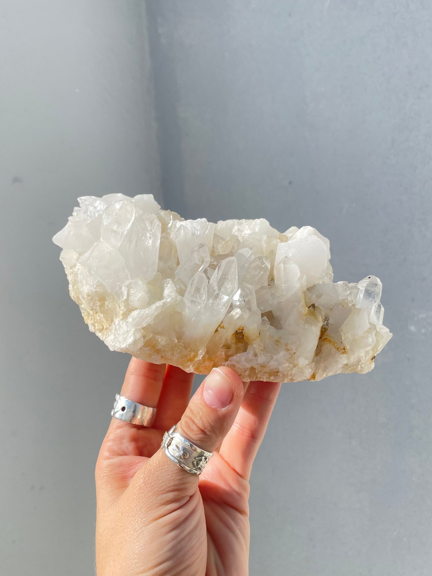 Milk Quartz Cluster