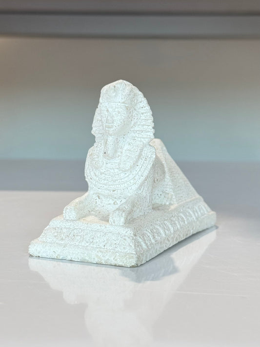 Sphinx with Pyramid sculpture
