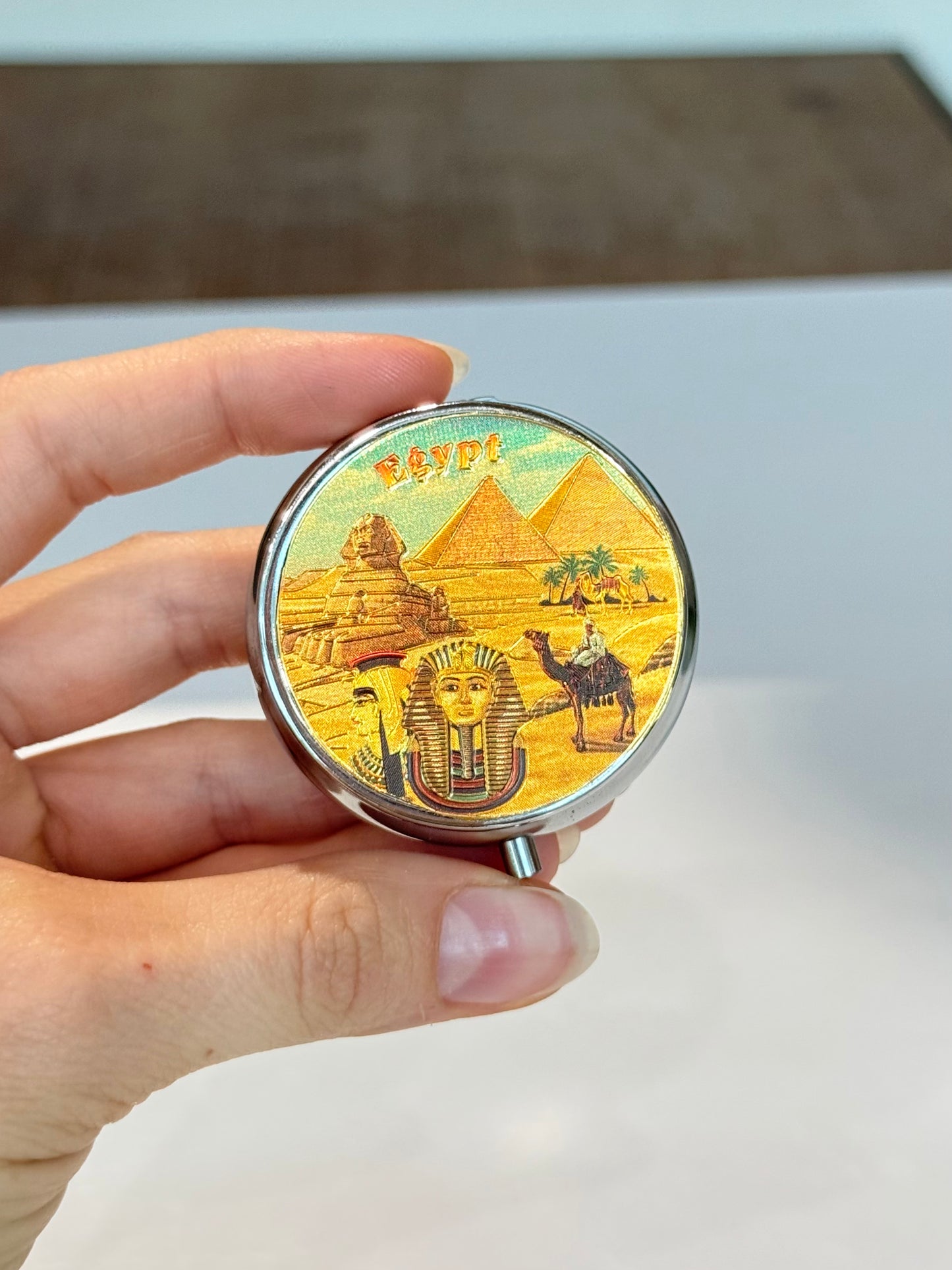 Egyptian Pill Holder