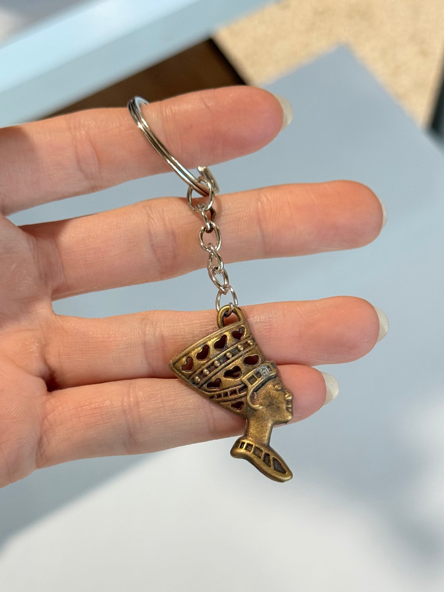 Nefertiti Key Chain