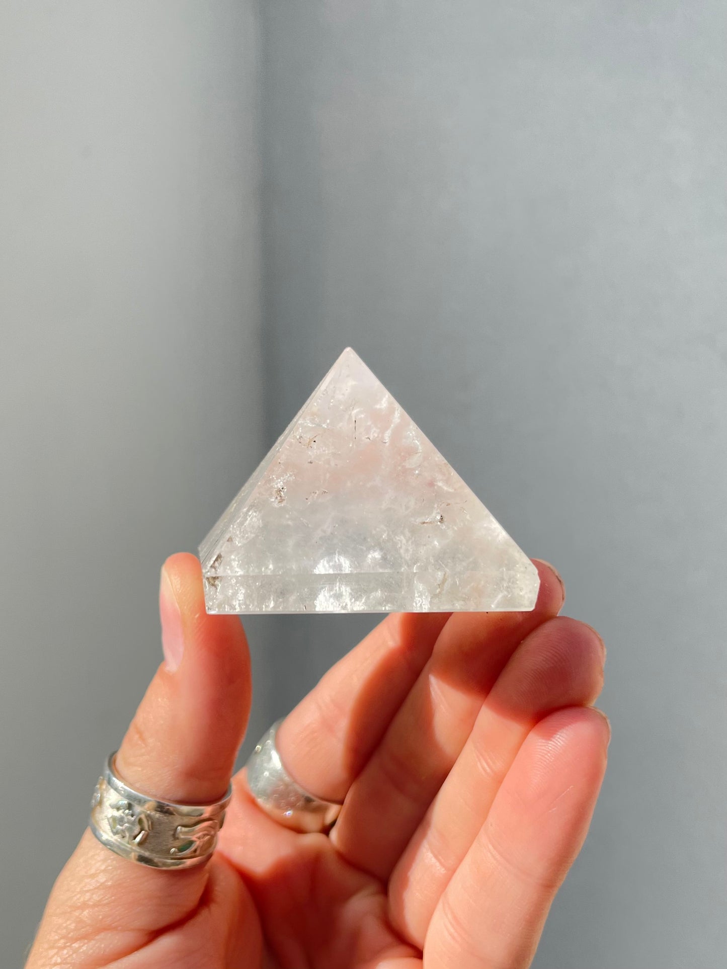 Clear Quartz Pyramid