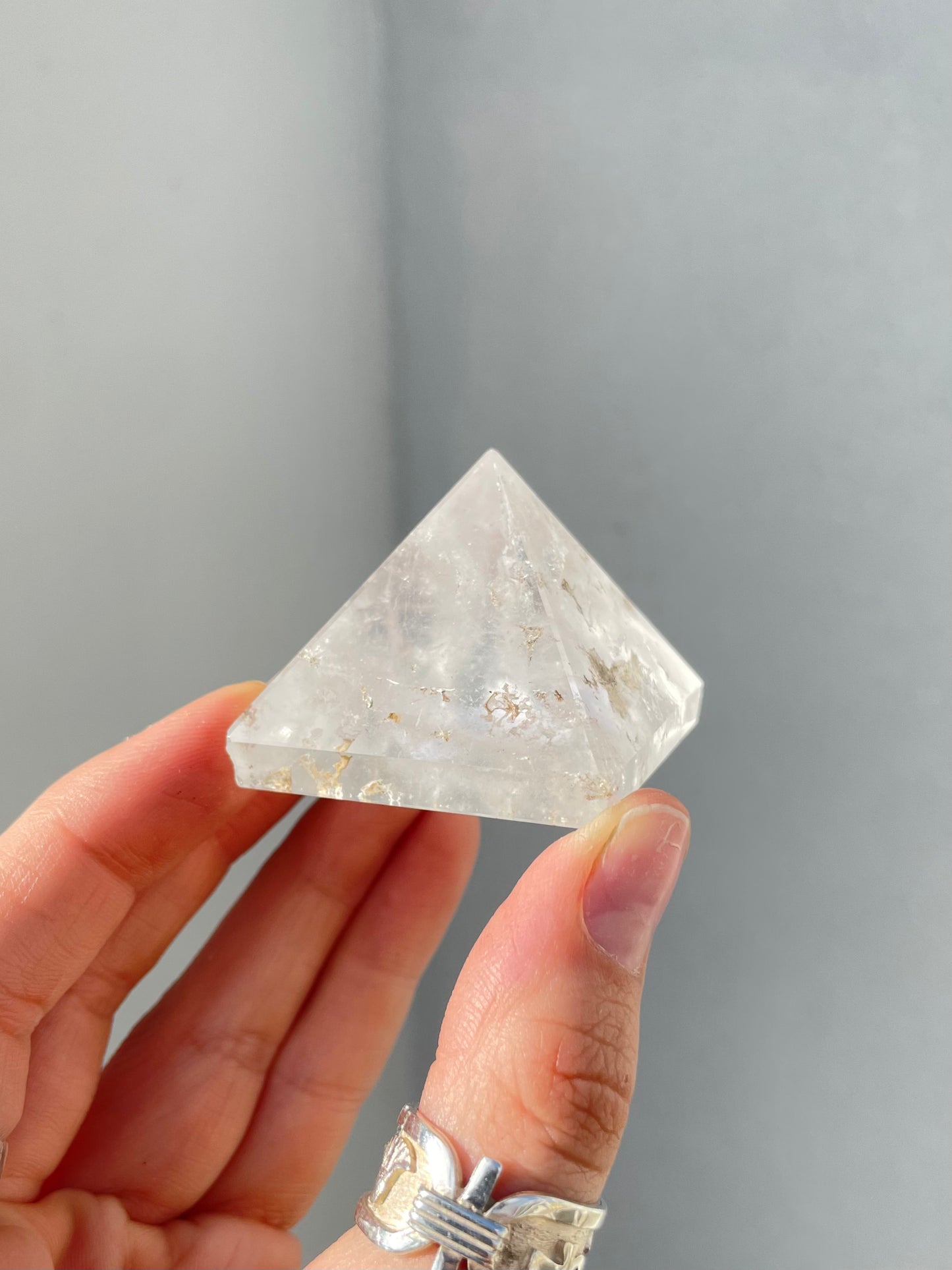 Clear Quartz Pyramid