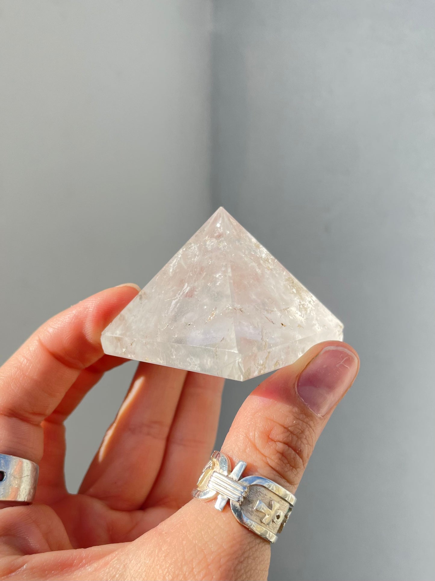 Clear Quartz Pyramid