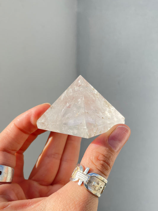 Clear Quartz Pyramid