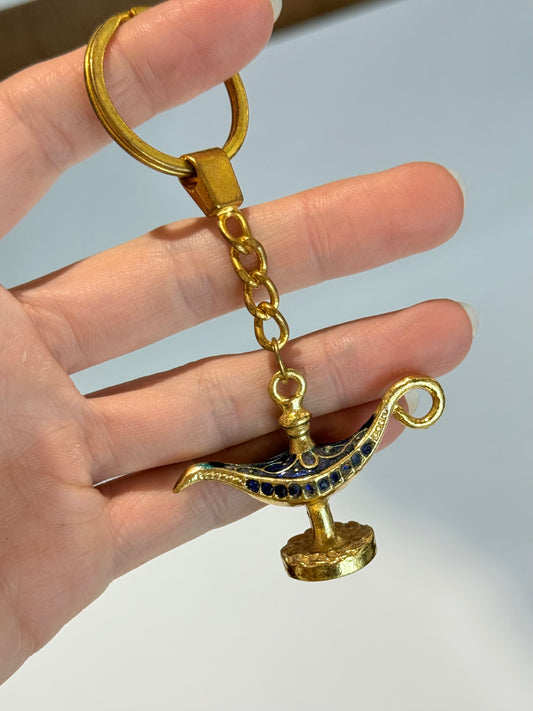 Magic Lamp KeyChain ( Blue )