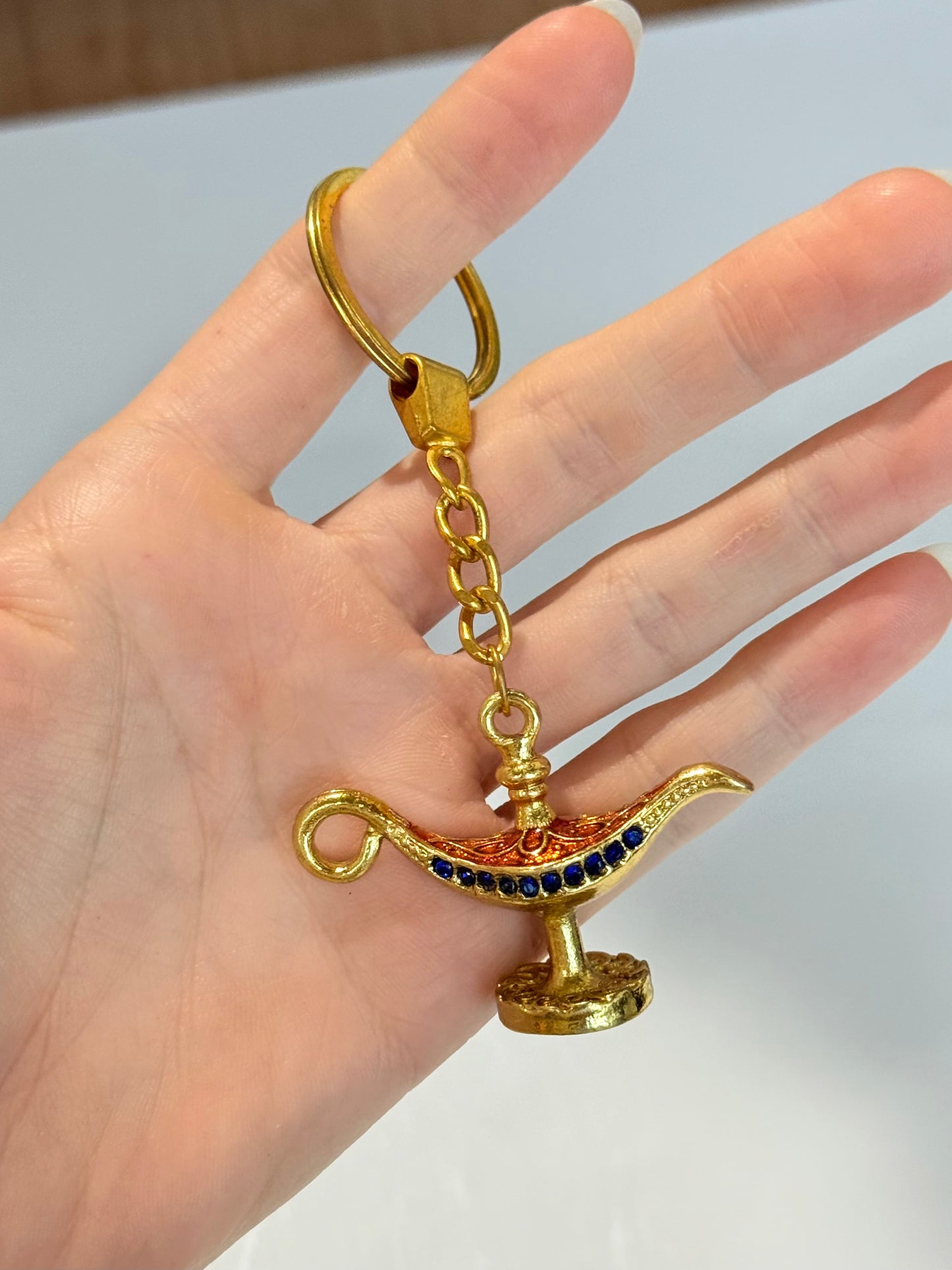 Magic Lamp KeyChain ( Orange )