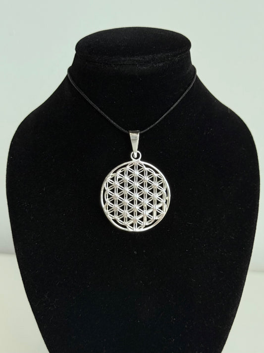 Flower of Life Pendant -  Silver 925