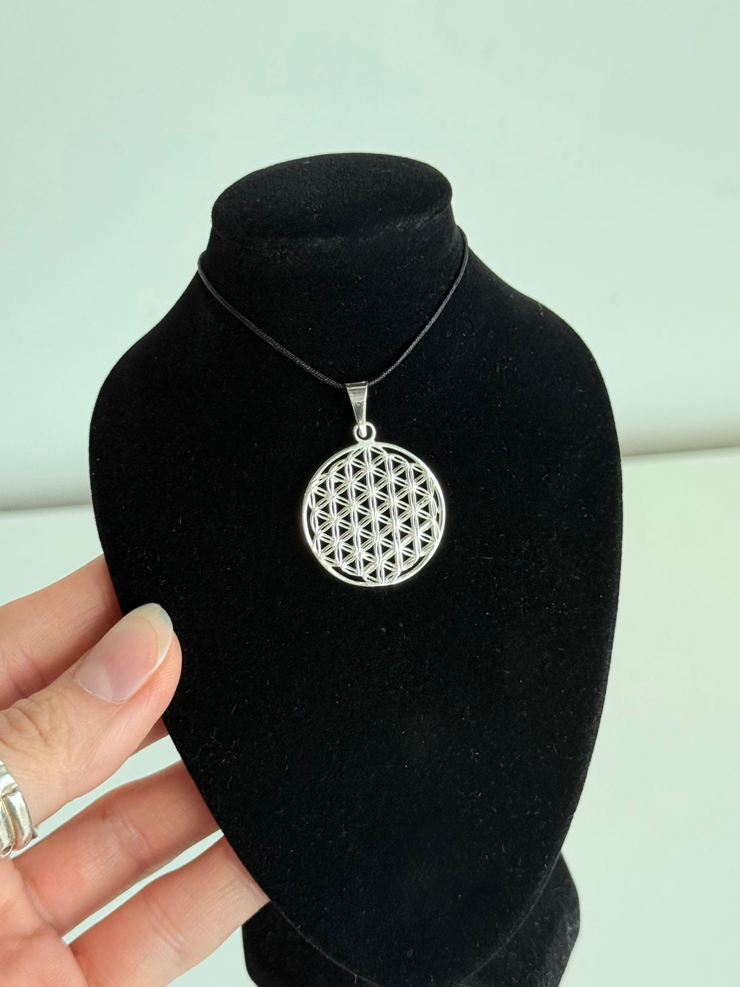 Flower of Life Pendant -  Silver 925