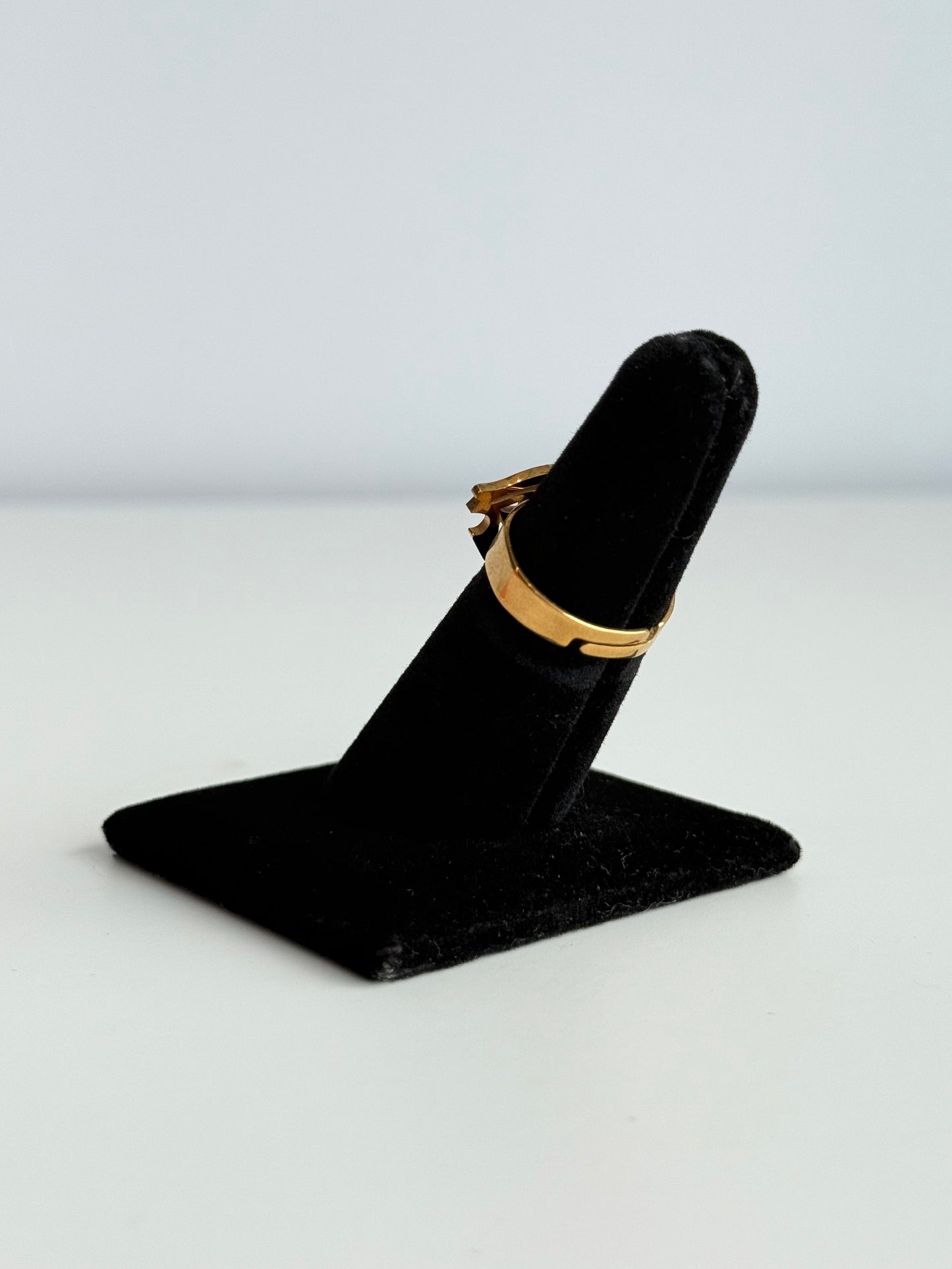 Eye of Horus Adjustable Brass Ring – Best Fits Size 6 and Can Be Adjusted Larger
