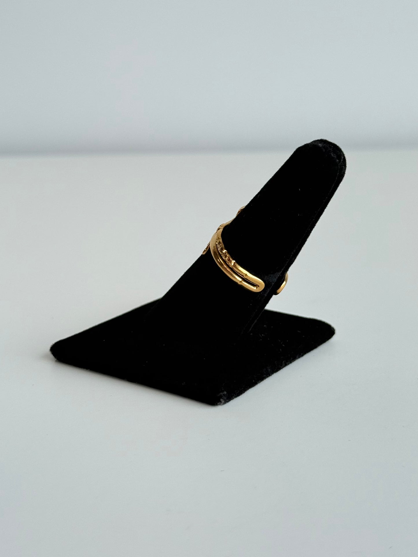 Snake Adjustable Brass Ring – Best Fits Size 7 and Can Be Adjusted Larger