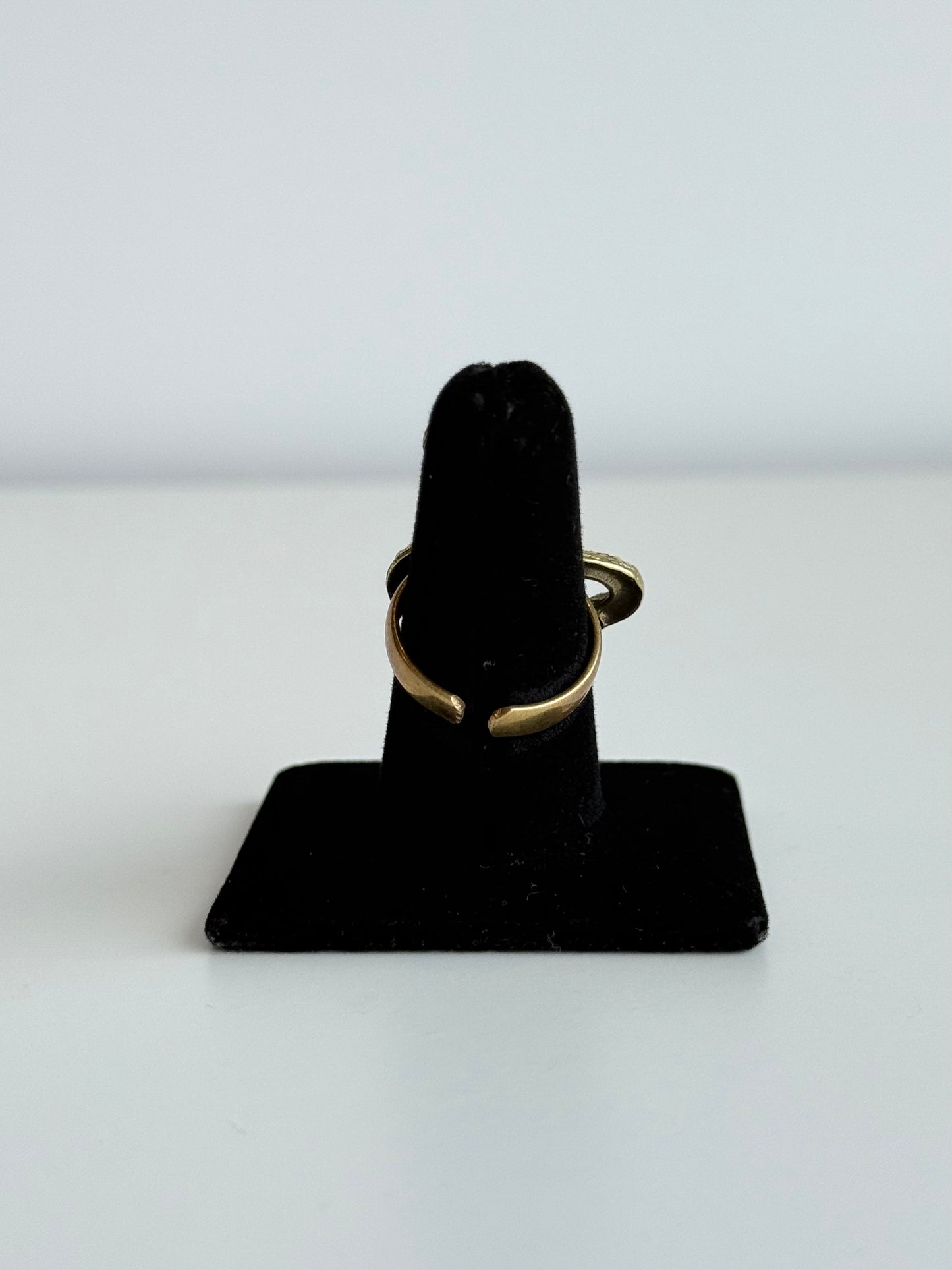 Snake Adjustable Brass Ring – Best Fits Size 7 and Can Be Adjusted Larger