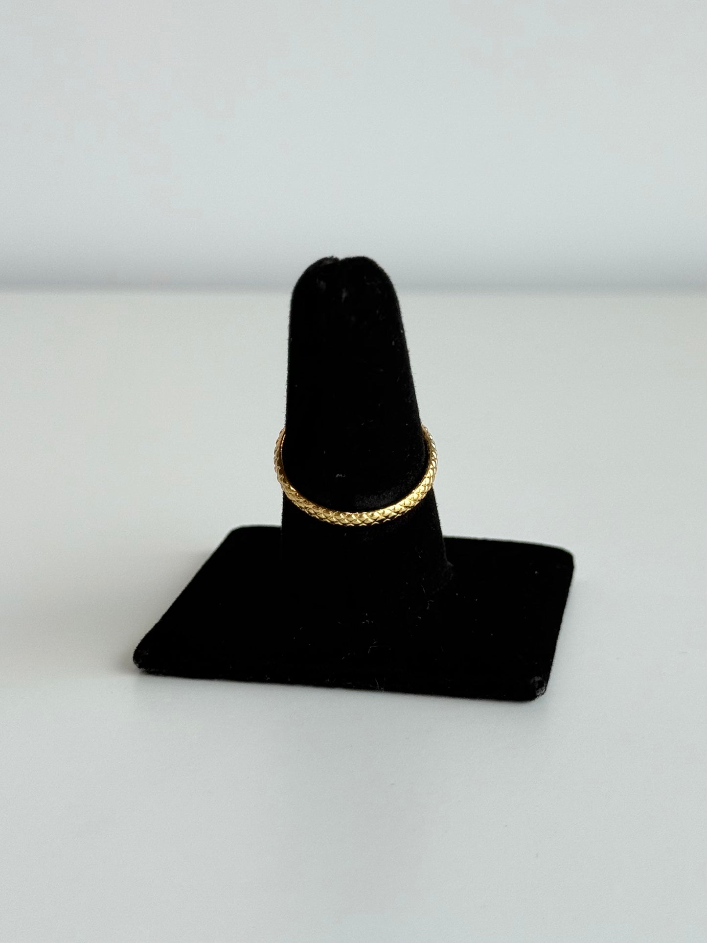 Snake Adjustable Brass Ring – Best Fits Size 7.5 and Can Be Adjusted Larger