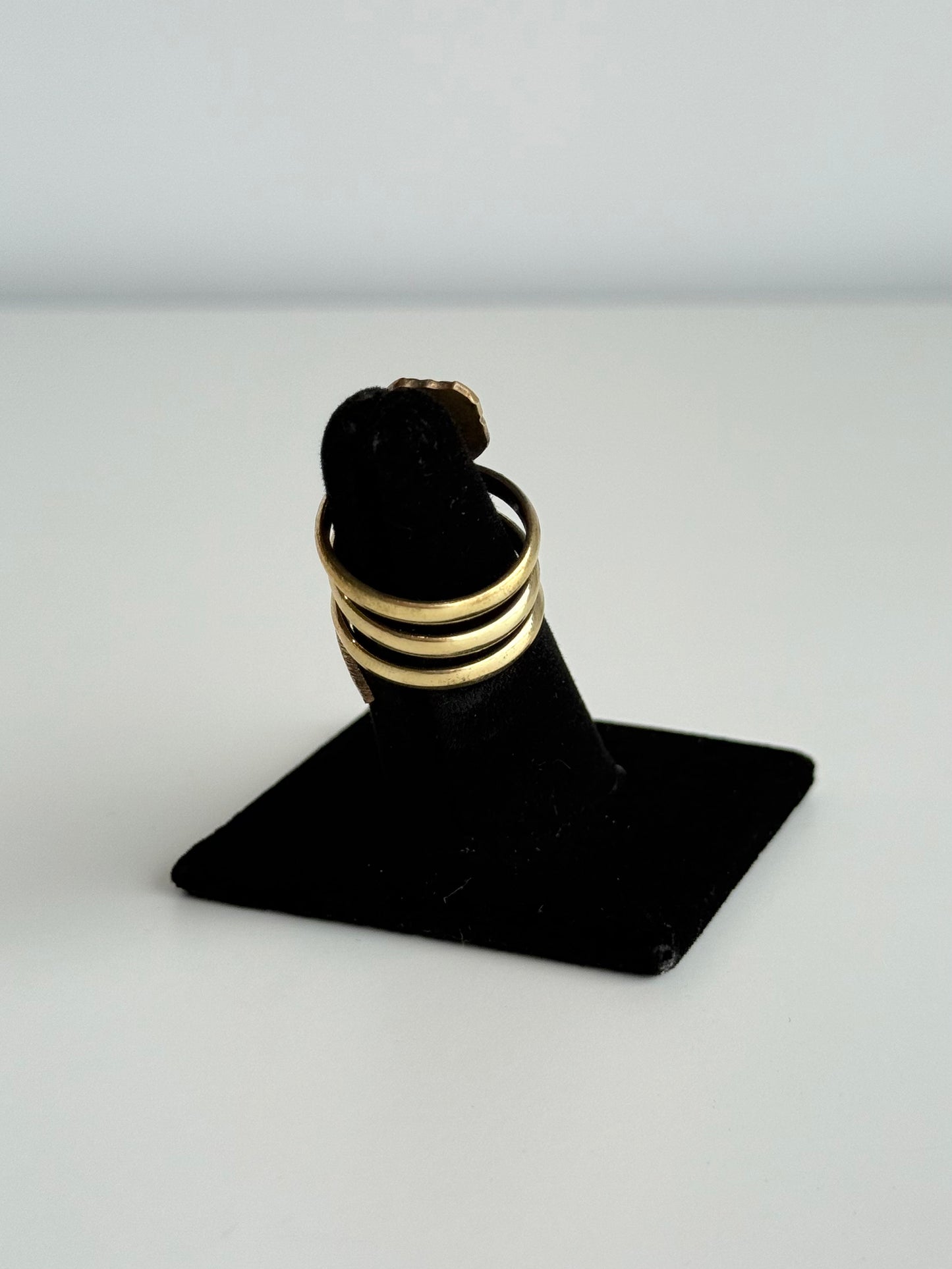 Scarab Swirl Adjustable Brass Ring – Best Fits Size 6 and Can Be Adjusted Larger