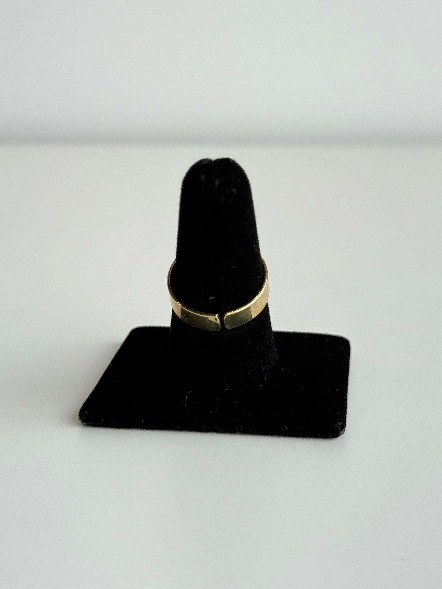 Bastet Adjustable Brass Ring – Best Fits Size 8 and Can Be Adjusted Larger