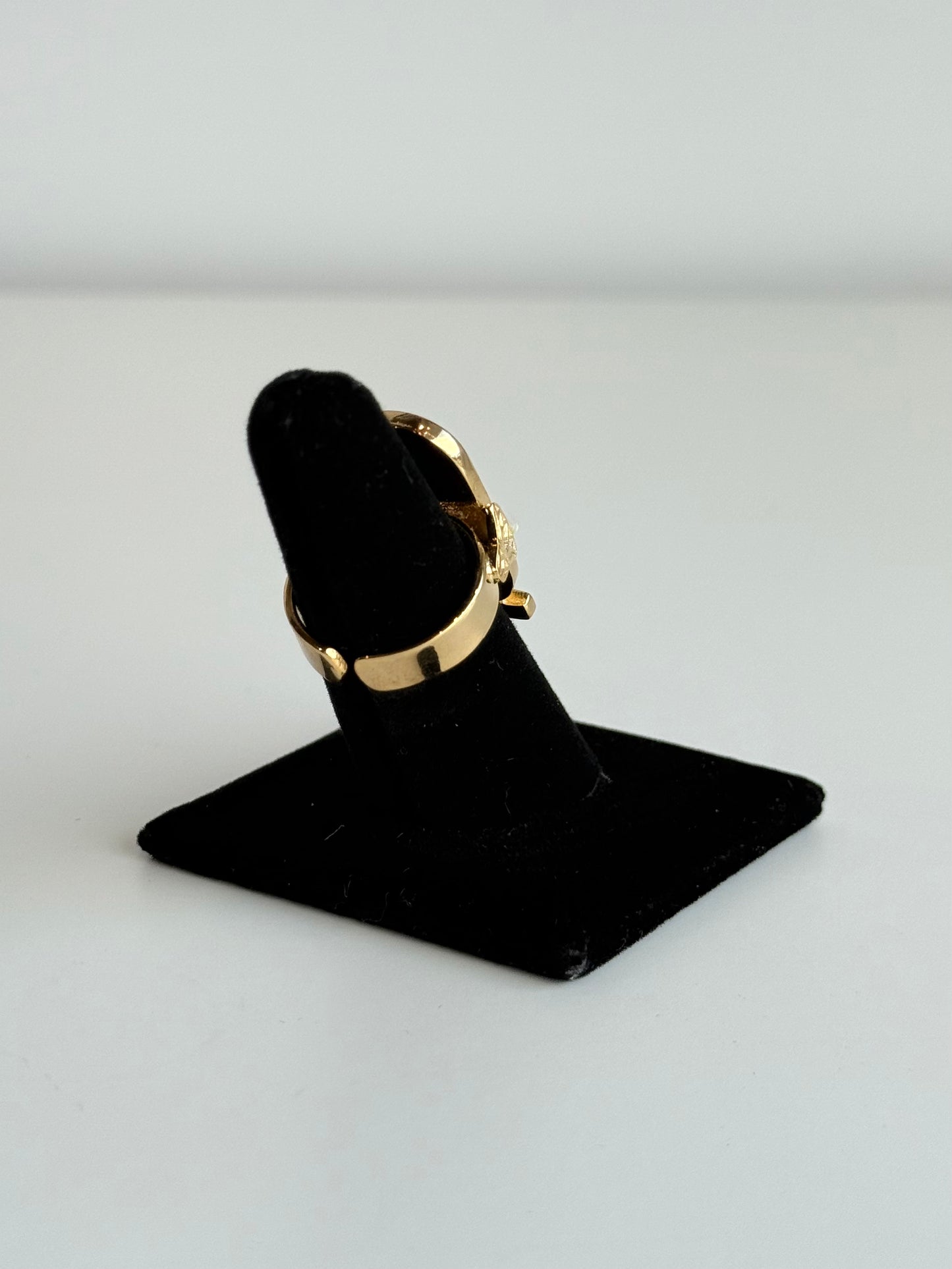Egyptian Cartouche Adjustable Brass Ring – Best Fits Size 6.5 and Can Be Adjusted Larger