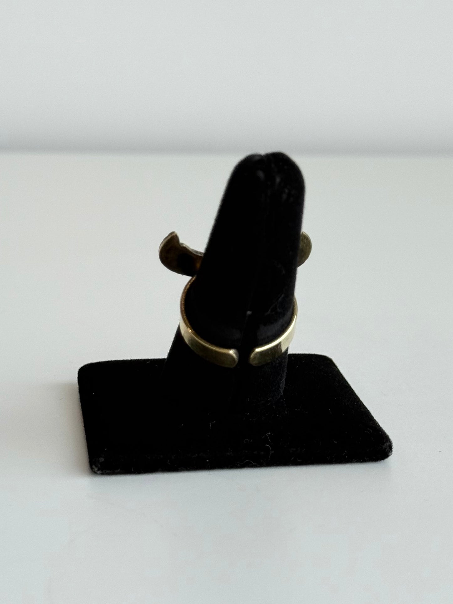 Isis Wing Adjustable Brass Ring – Best Fits Size 8 and Can Be Adjusted Larger