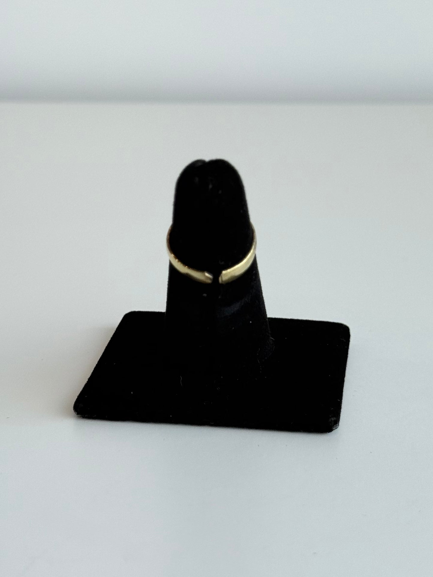 Lotus Pinky Adjustable Brass Ring – Best Fits Size 4 and Can Be Adjusted Larger