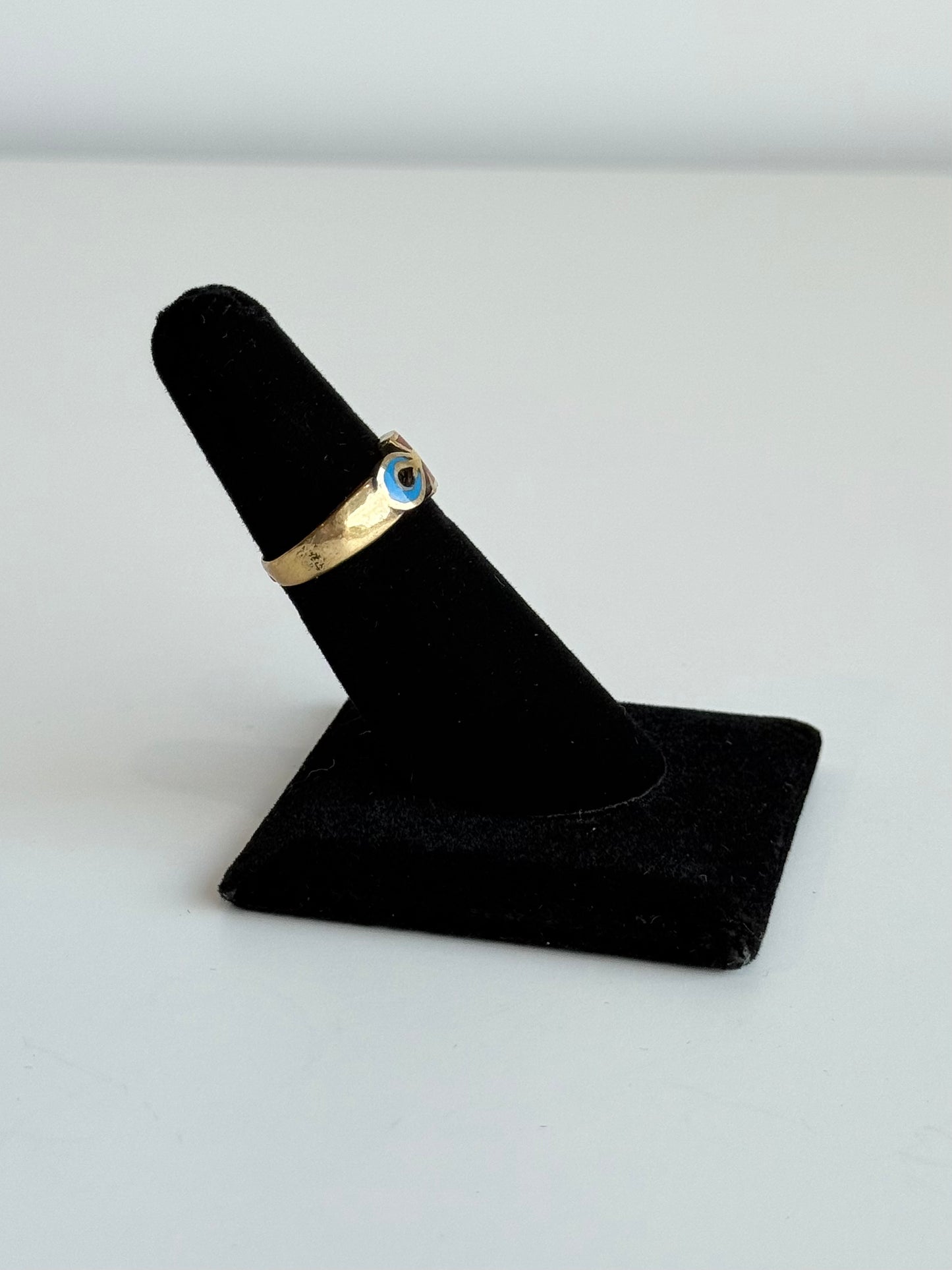 Color Ankh Adjustable Brass Ring – Best Fits Size 6 and Can Be Adjusted Larger