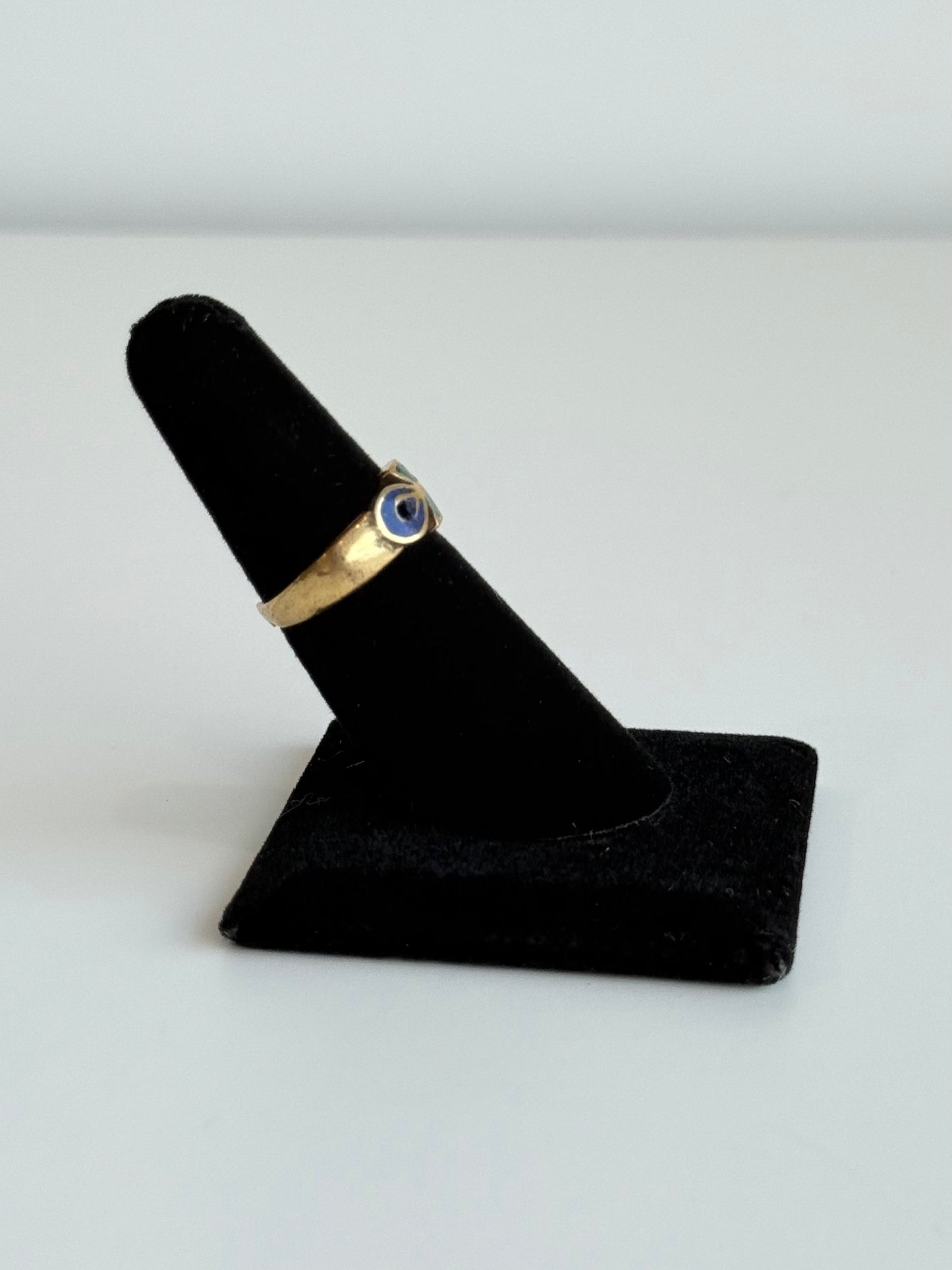 Color Ankh Adjustable Brass Ring – Best Fits Size 6 and Can Be Adjusted Larger