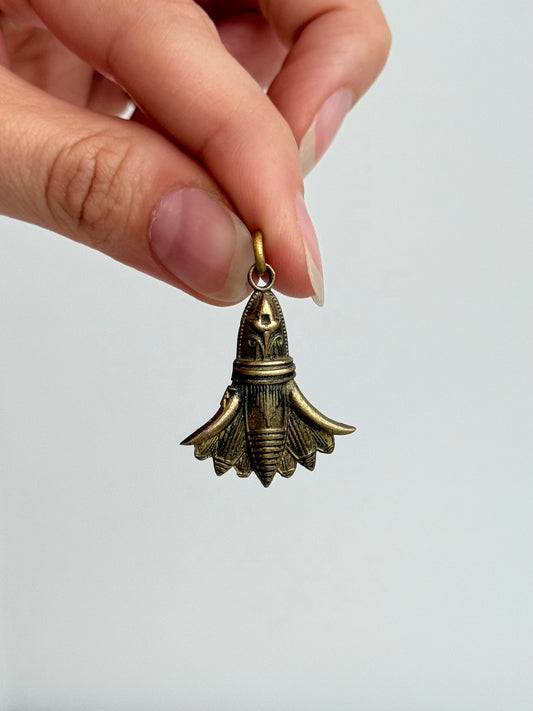Lotus Pendant – Brass