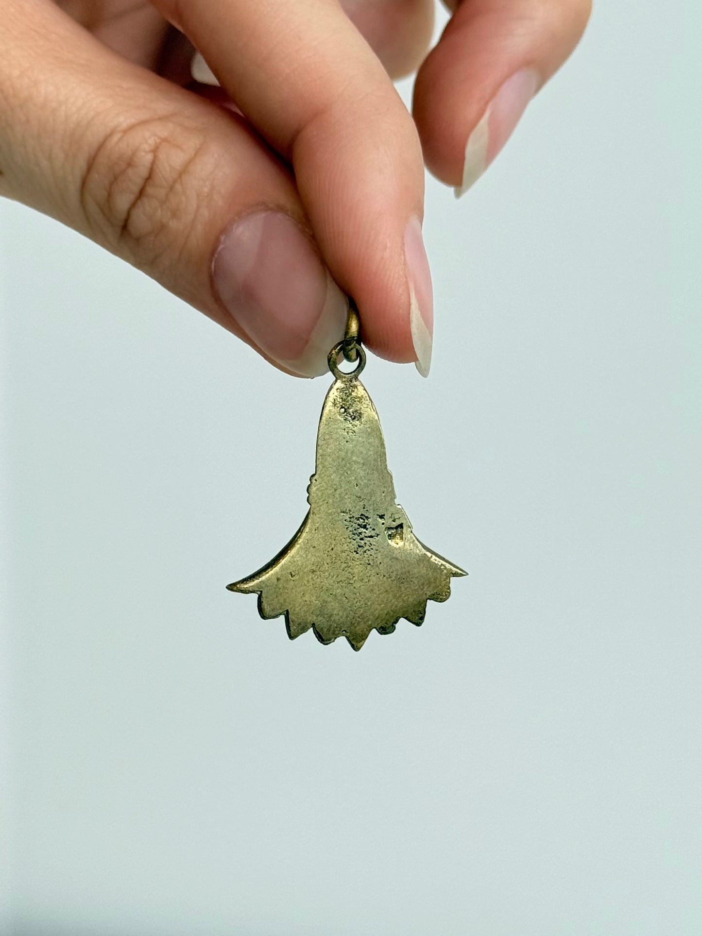 Lotus Pendant – Brass