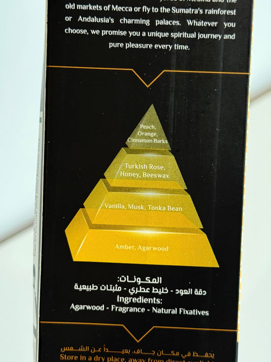 Arabesque ( Egyptian Incense ) Can last up to 2:30 Hours