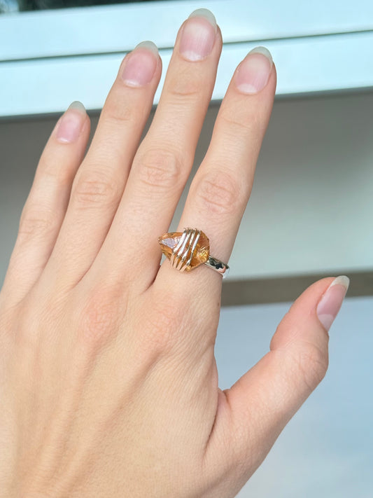 Citrine Ring ( Size 7 )