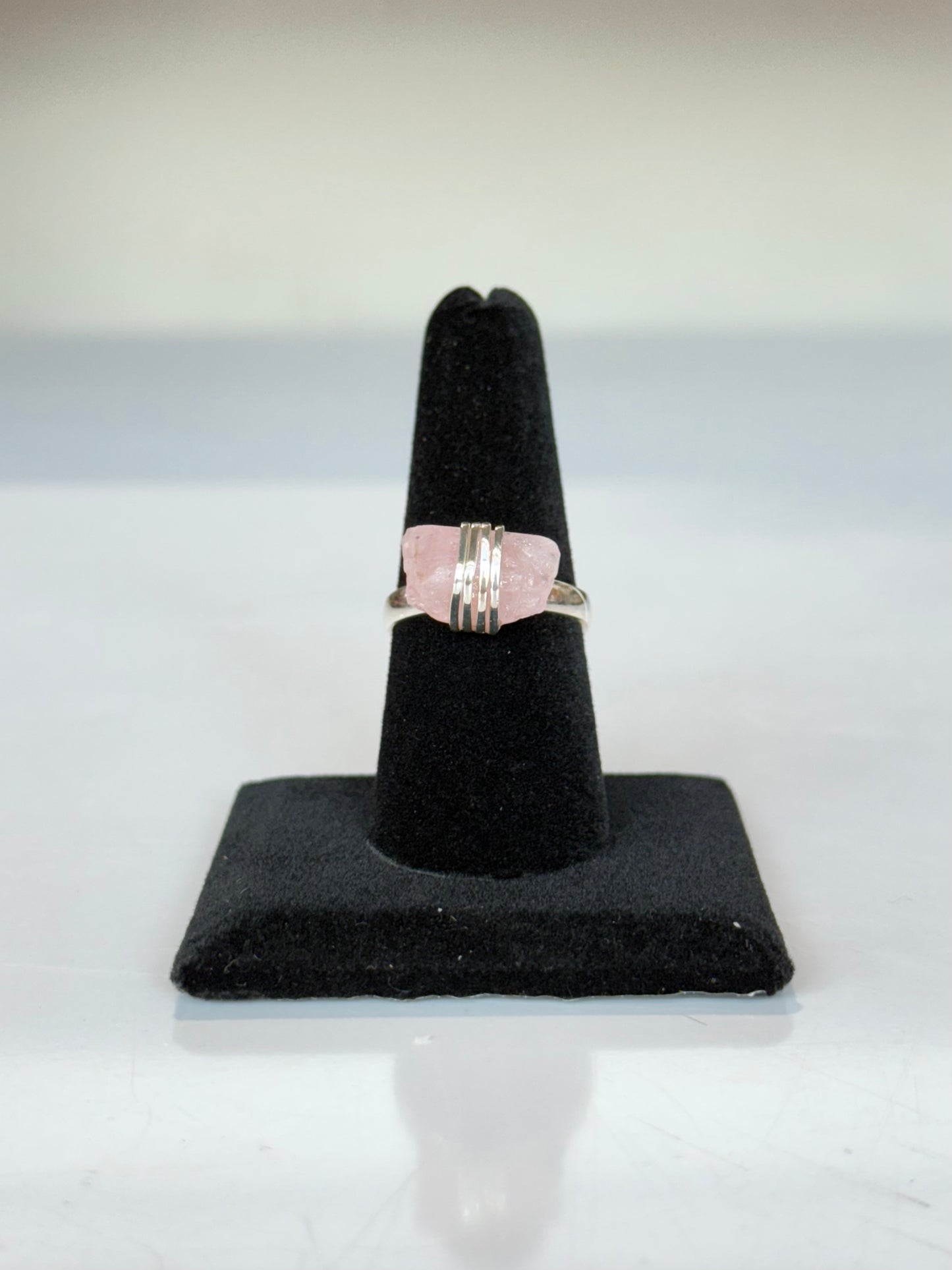 Morganite Ring ( Size 8 )