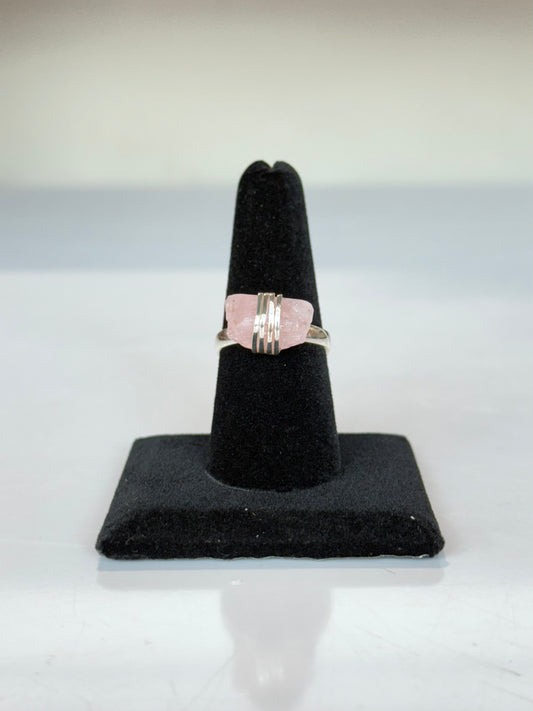 Morganite Ring ( Size 8 )