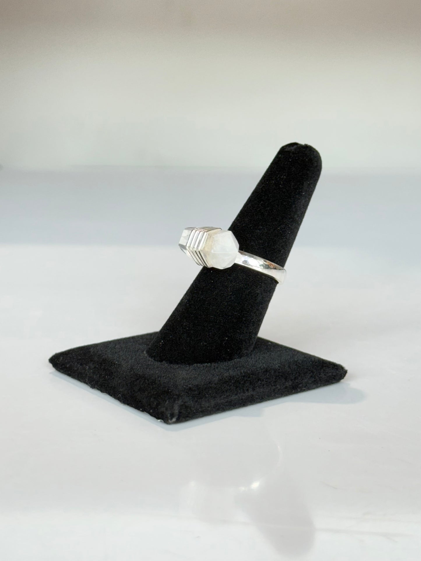 Lemurian Quartz Ring ( Size 8 )
