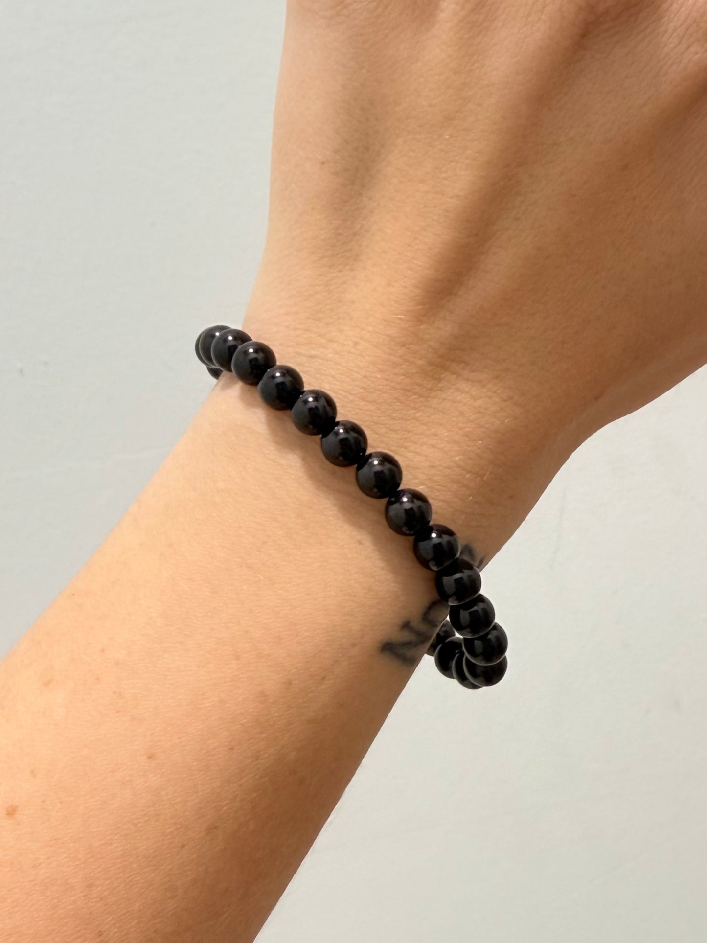 Black Tourmaline 6mm Bracelet