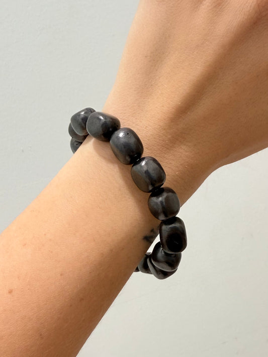 Shungite Freeform Bracelet