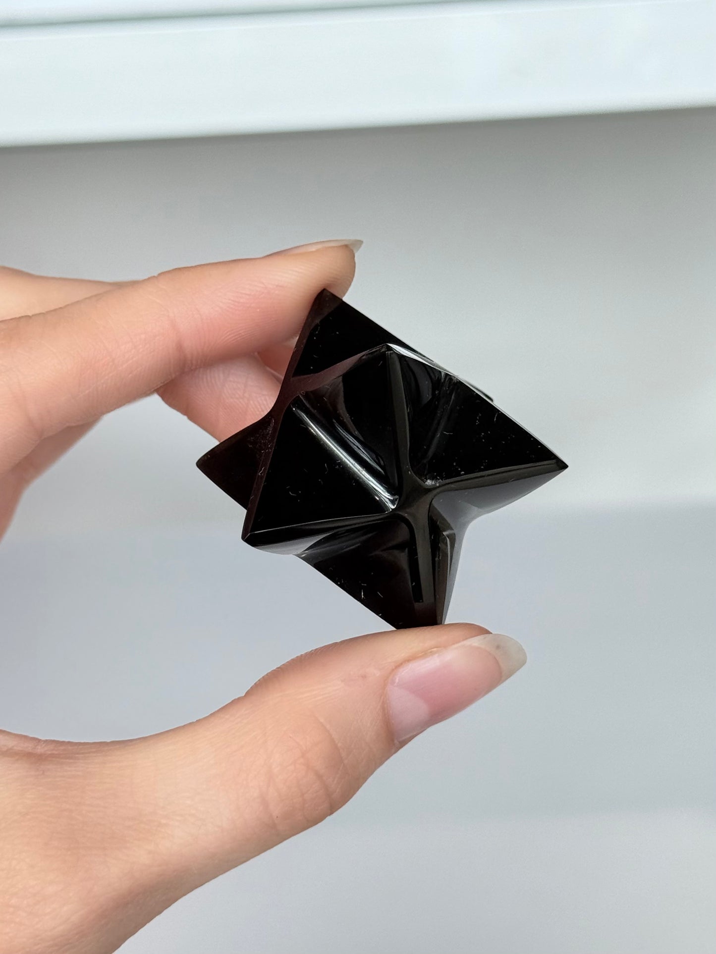 Small Black Obsidian Merkabah