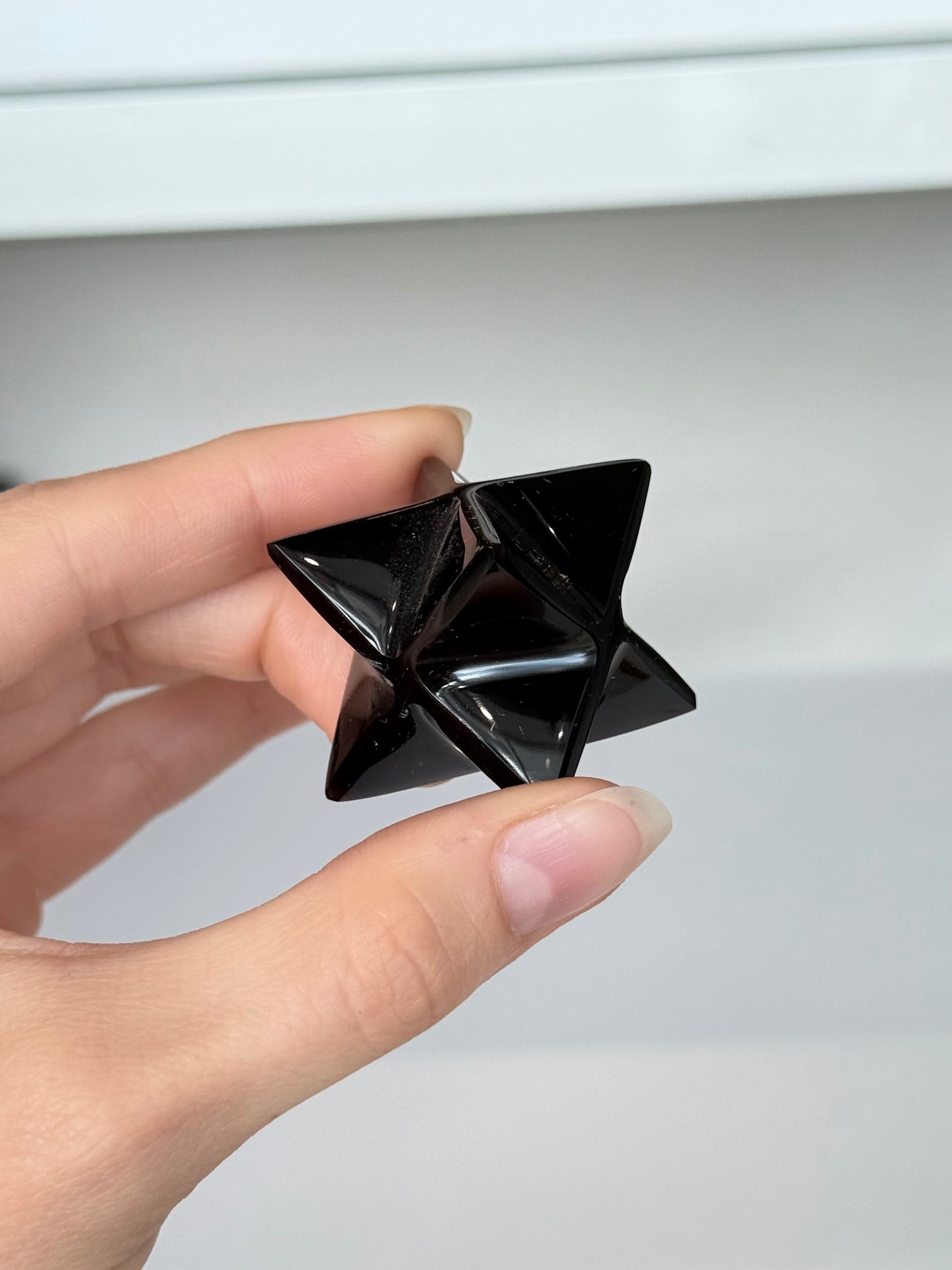Small Black Obsidian Merkabah