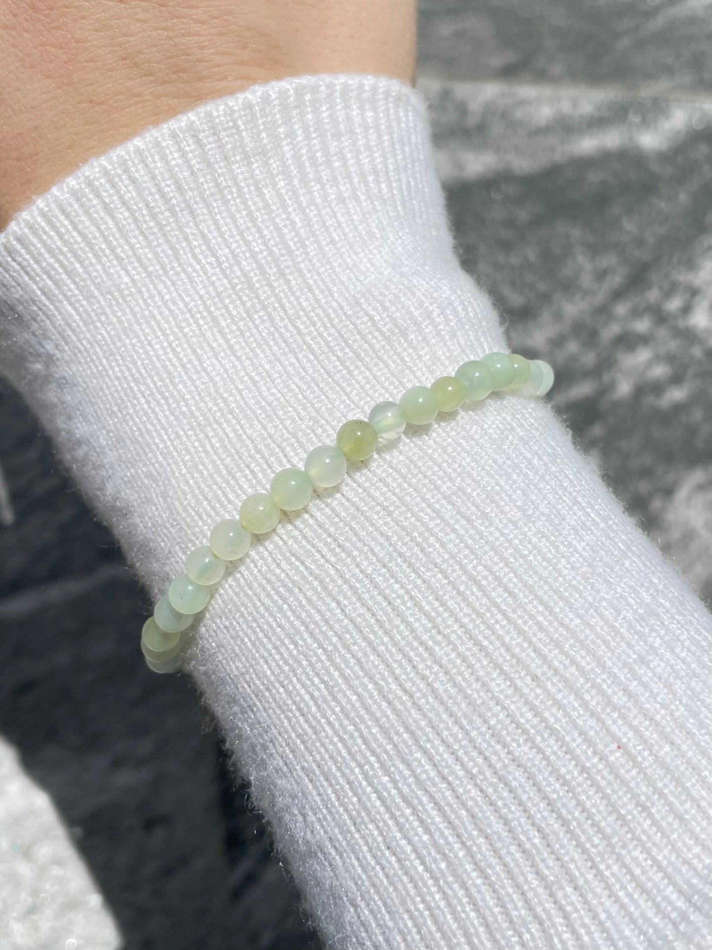 Jade 4mm Bracelet