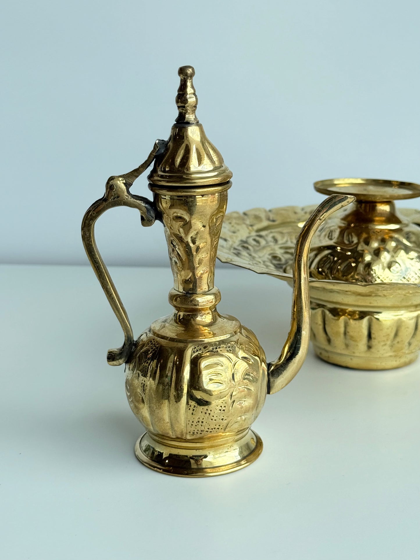 Egyptian Brass Dallah Coffee or Tea Pot