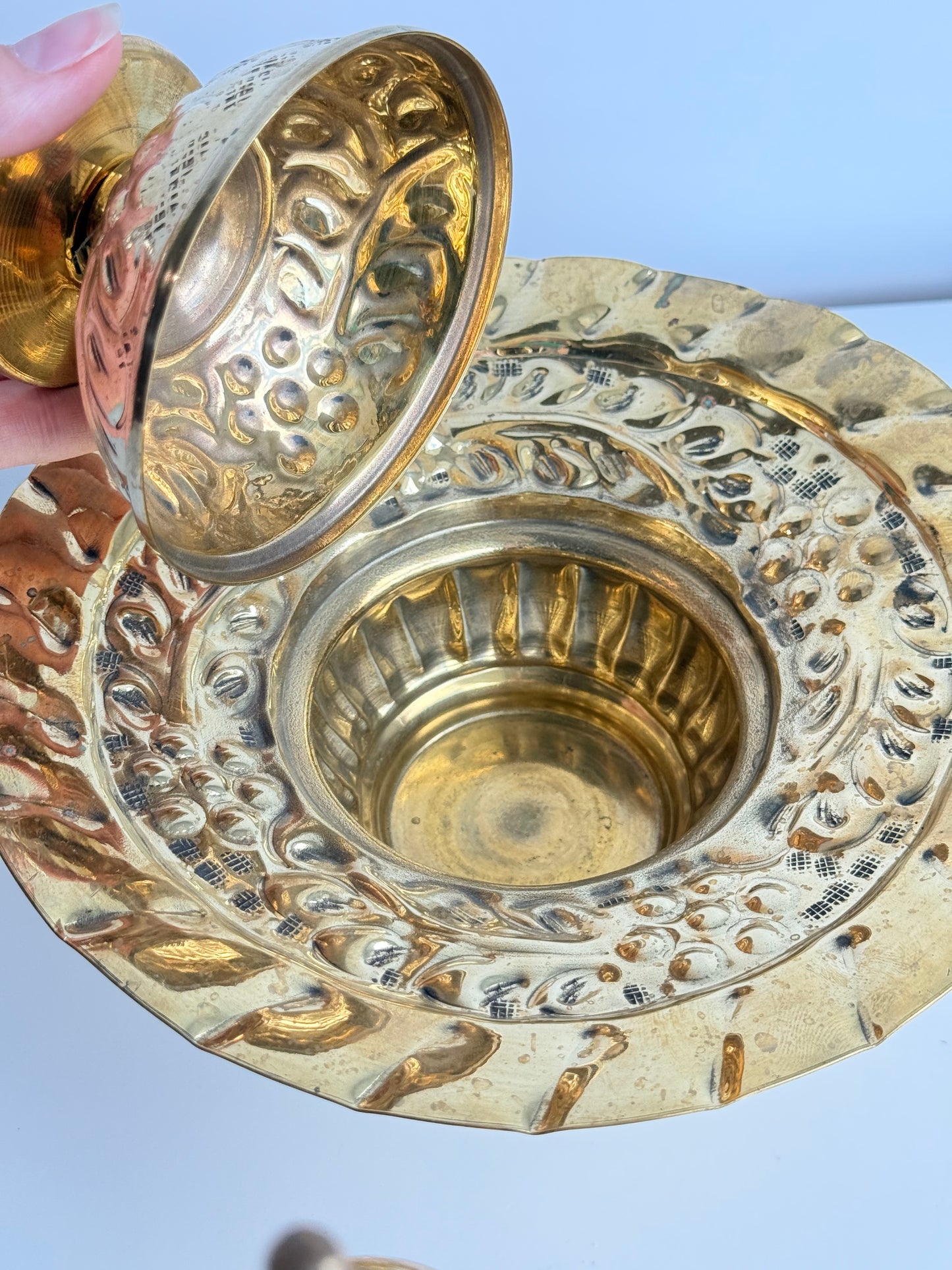 Egyptian Brass Dallah Coffee or Tea Pot