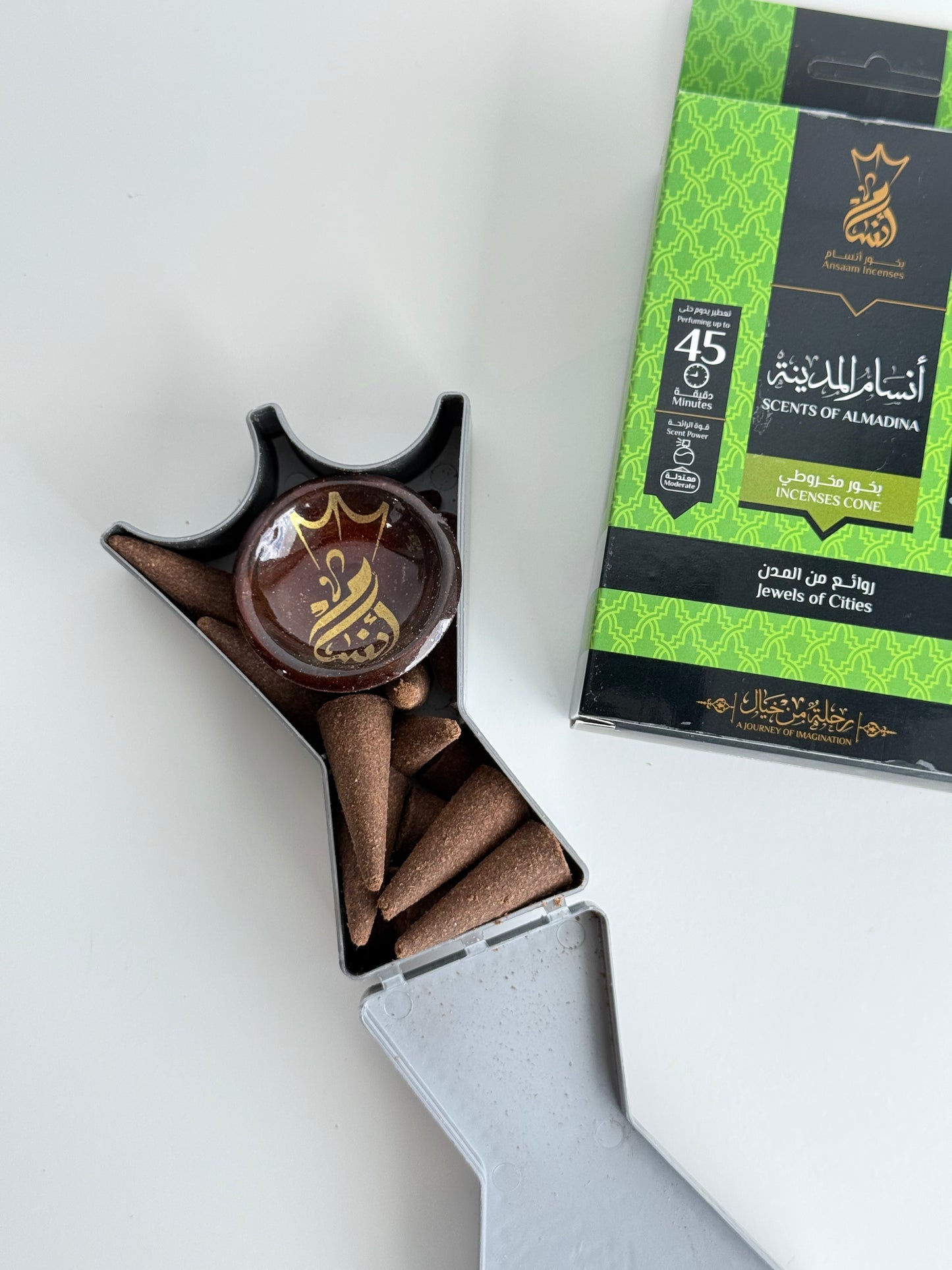 Scents of Almadina ( Egyptian Incense ) Cone - Last up to 45 Min