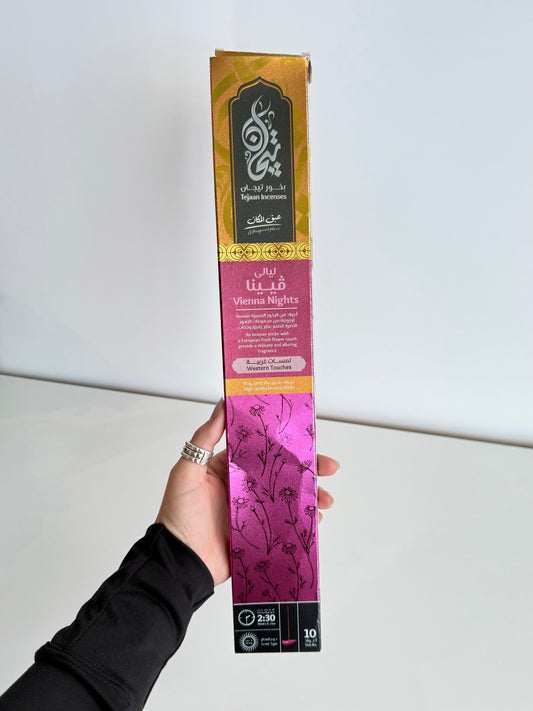 Vienna Nights ( Egyptian Incense ) Can last up to 2:30 Hours