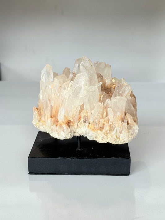 Milk Quartz with Iron