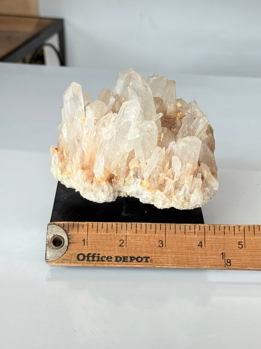 Milk Quartz with Iron