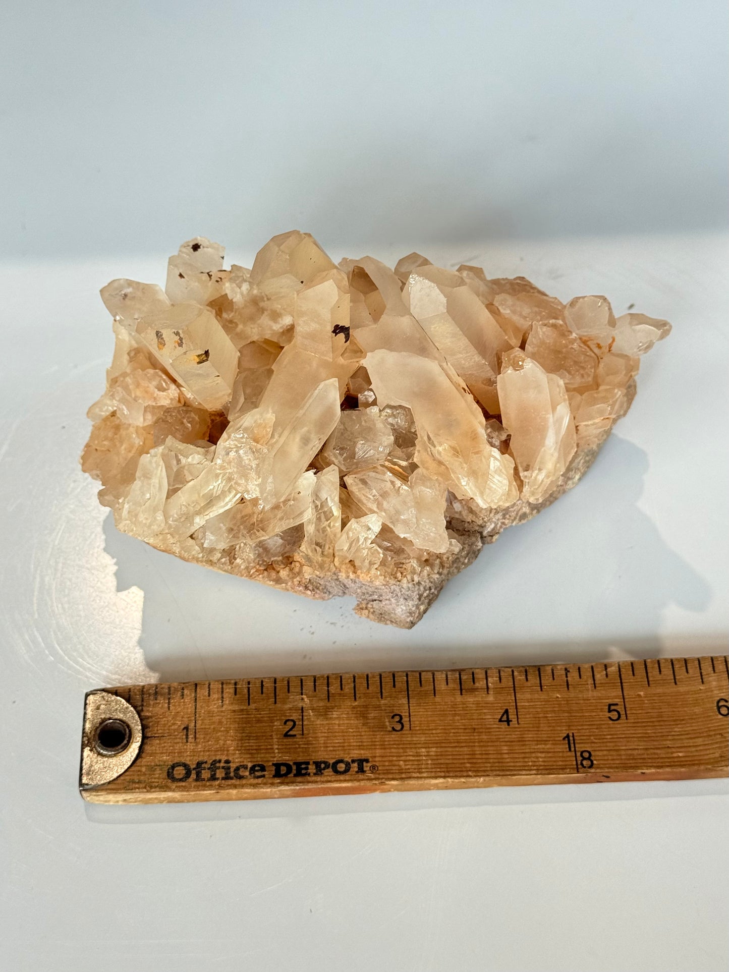 Tangerine Quartz Cluster