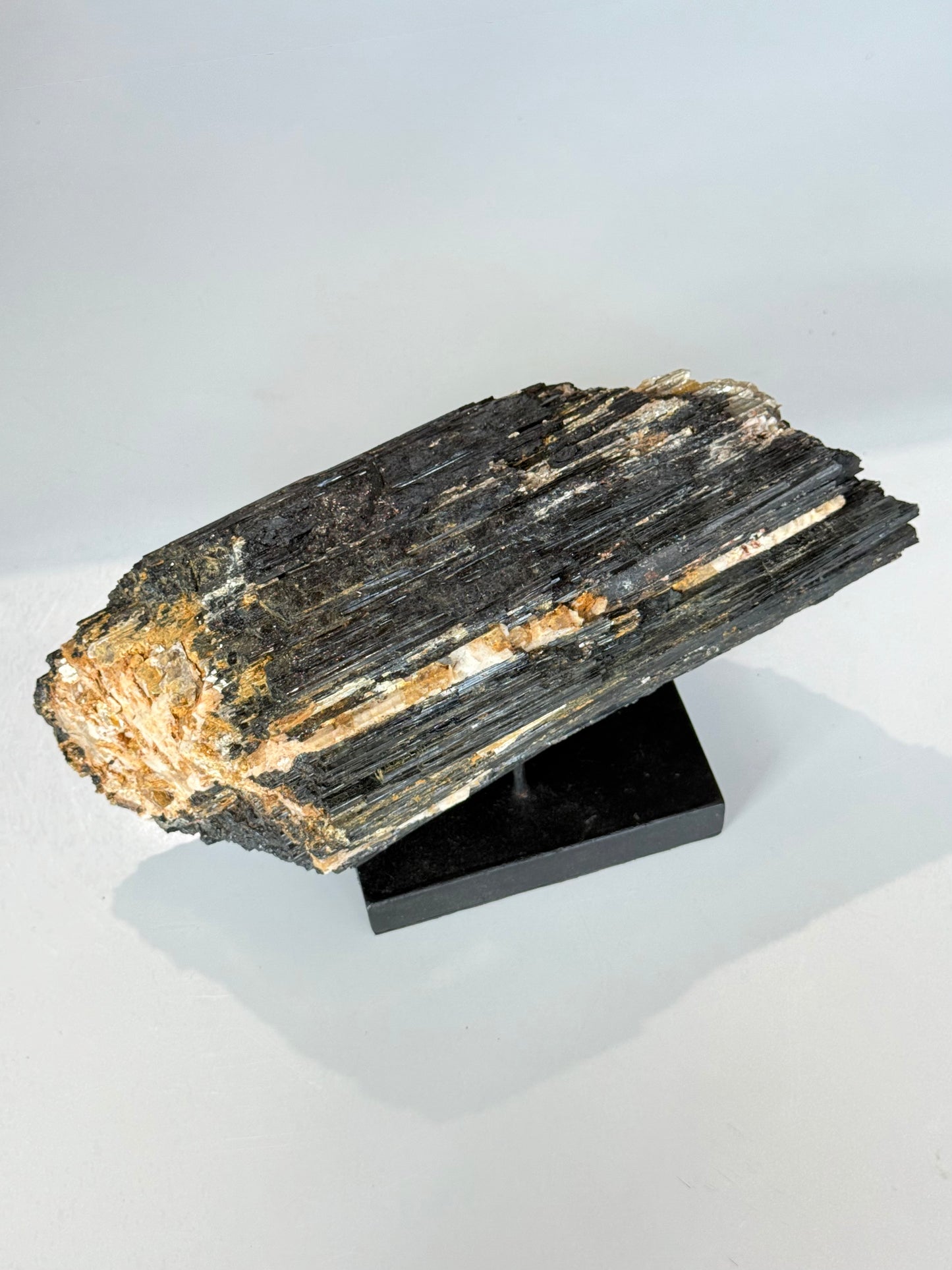 Black Tourmaline, Calcite & Mica