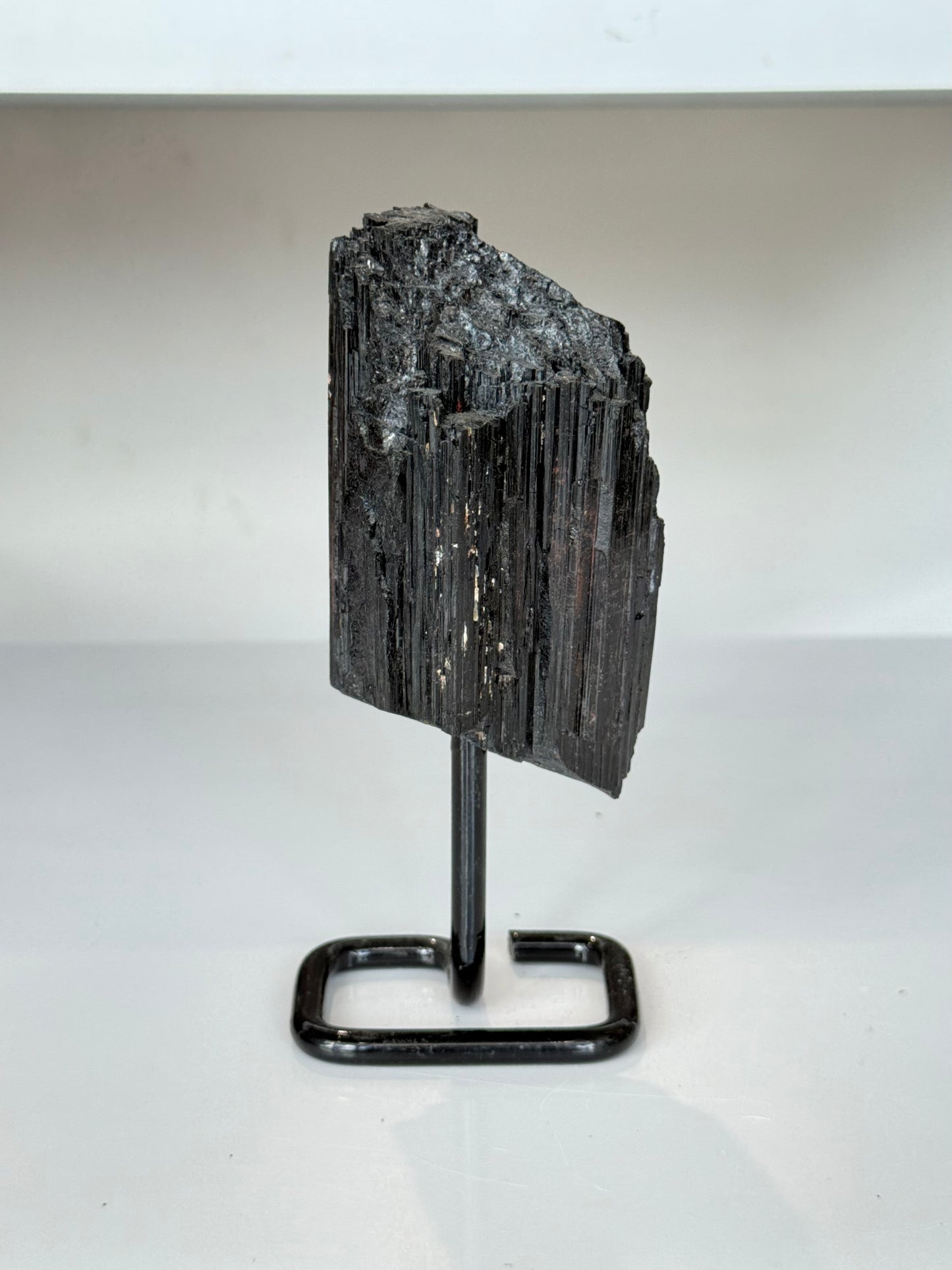 Black Tourmaline on Stand