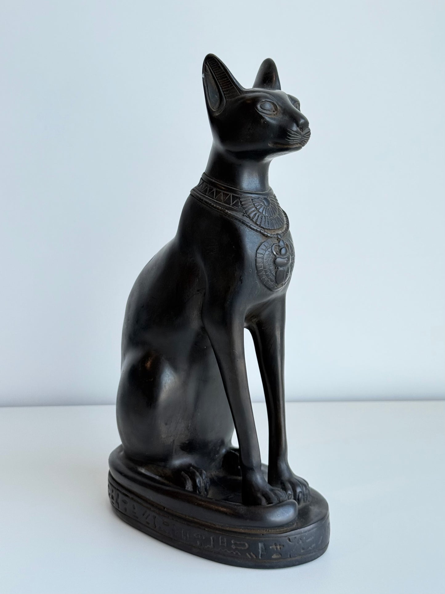 Bastet Statue – Gypsum with Basalt Finish
