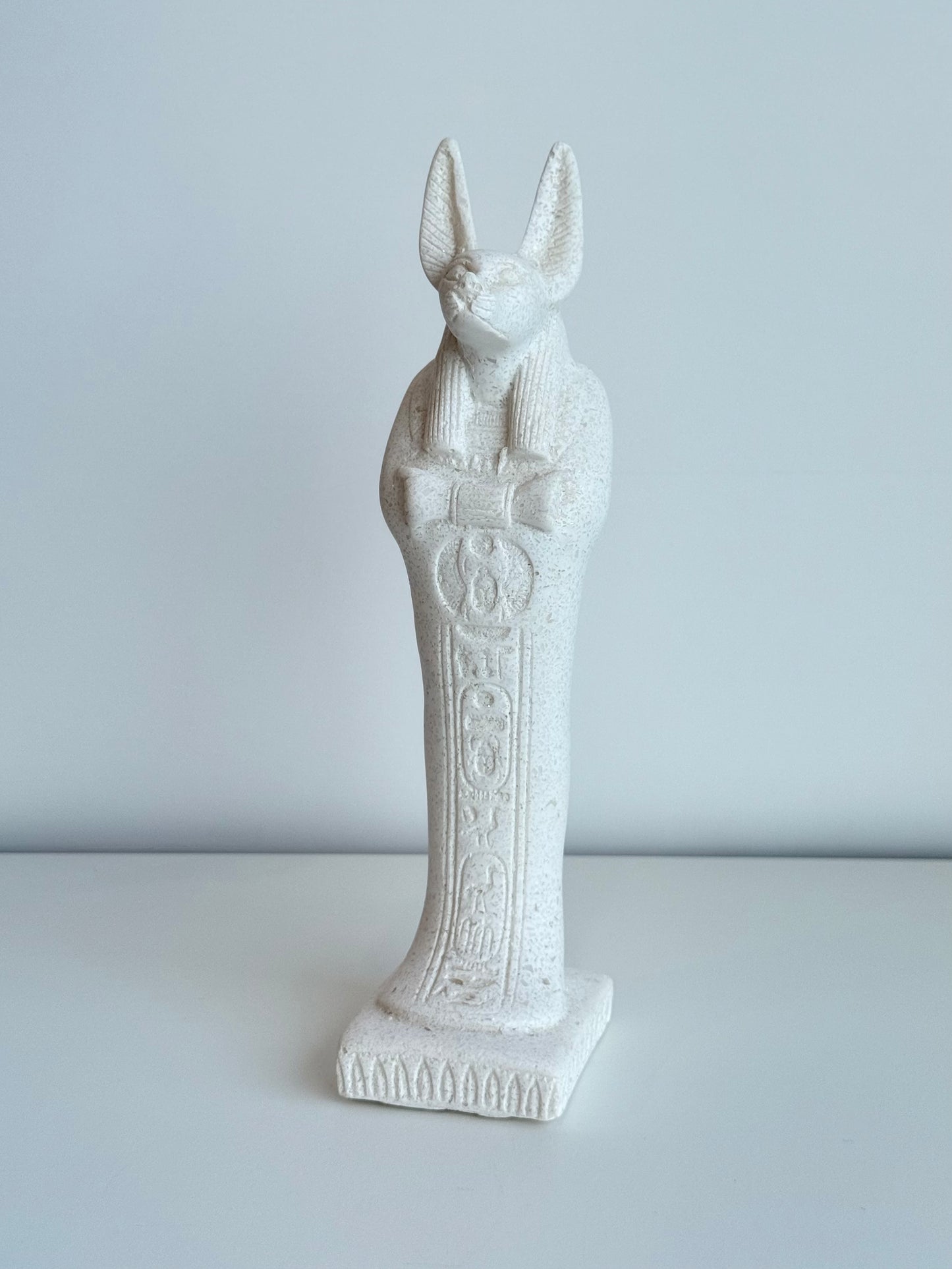 Anubis Standing Statue – Gypsum & Alabaster